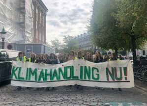 Auch in der dänischen Hauptstadt Kopenhagen gibt es Proteste., © Steffen Trumpf/dpa