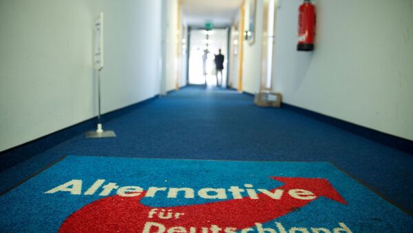 Blick in die Bundesgeschäftsstelle der Alternative für Deutschland (AfD) in Berlin., © picture alliance / dpa