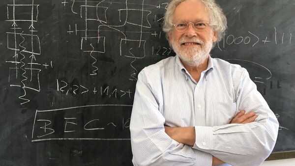 Der österreichische Quantenphysiker Anton Zeilinger wird zusammen mit zwei weiteren Forschern mit dem Nobelpreis für Physik ausgezeichnet., © Matthias Röder/dpa