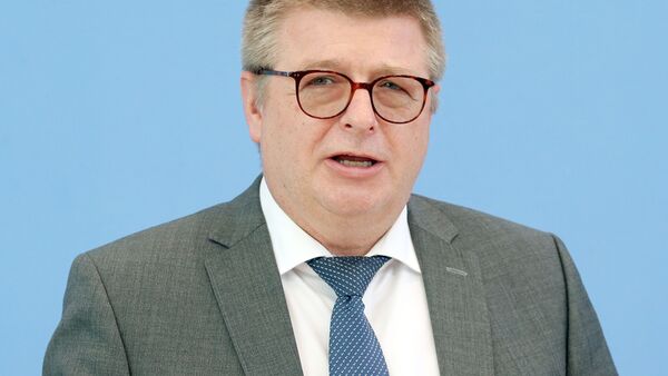 Thomas Haldenwang, Präsident des Bundesamts für Verfassungsschutz., © Wolfgang Kumm/dpa