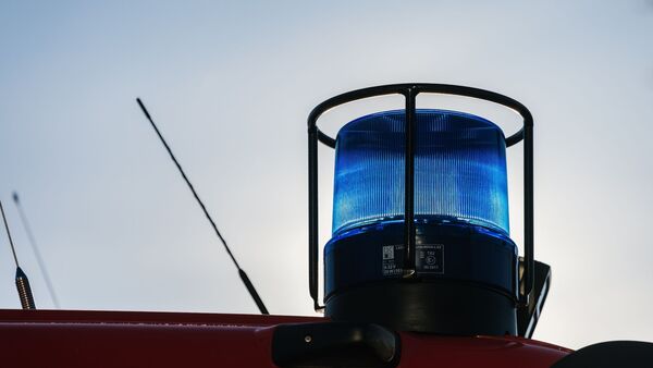 Ein Blaulicht auf dem Dach eines Einsatzfahrzeugs der Feuerwehr., © Philipp von Ditfurth/dpa/Symbolbild