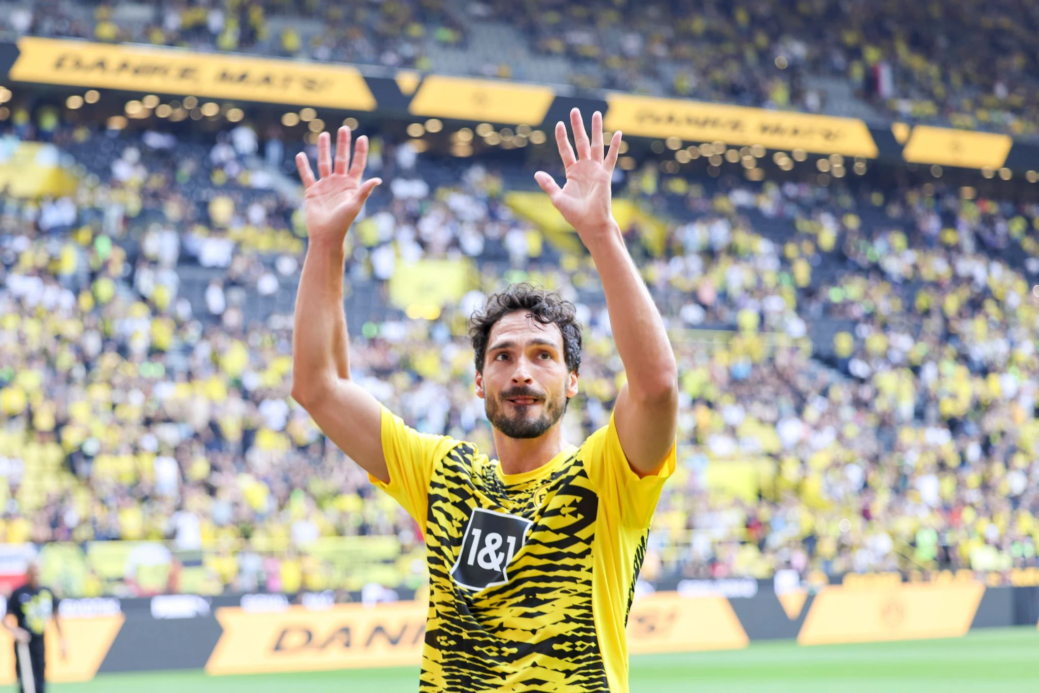 Mats Hummels im BVB-Trikot. Gibt es das nochmal für die Club-WM? — © Christoph Reichwein/dpa